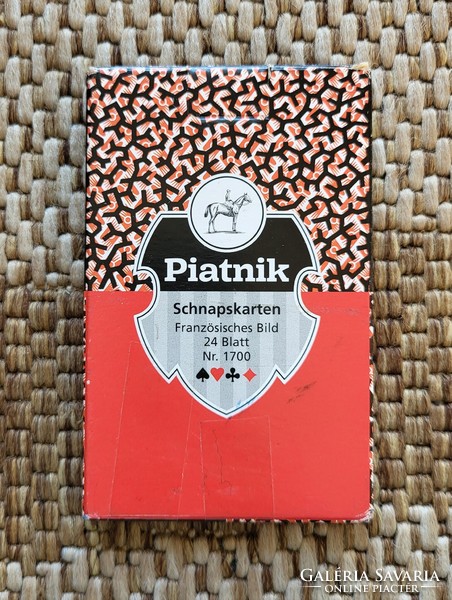 PIATNIK Wien Ferd.Piatnik & Söhne franciakártya kártyapakli kártya dobozában