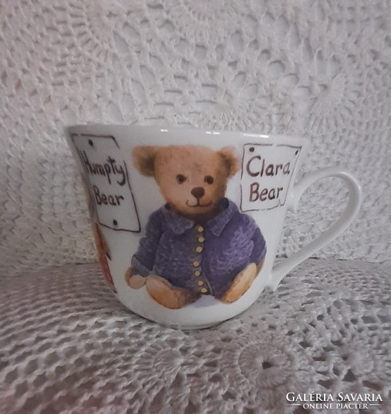 Teddy bear mug with plate