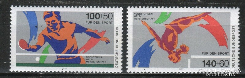 Postal clean bundes 1952 mi 1408-1409 EUR 5.50