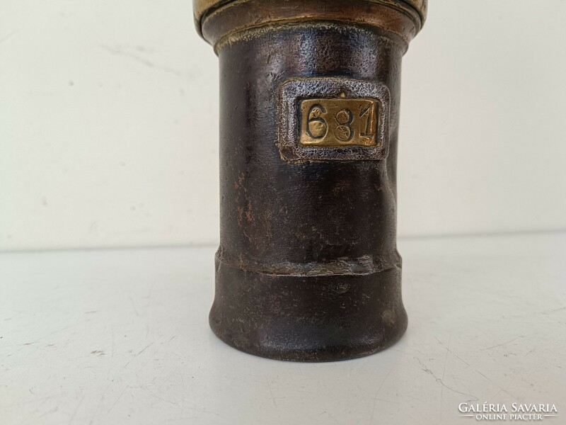 Antique mining tool hollow carbide lamp 553 8568