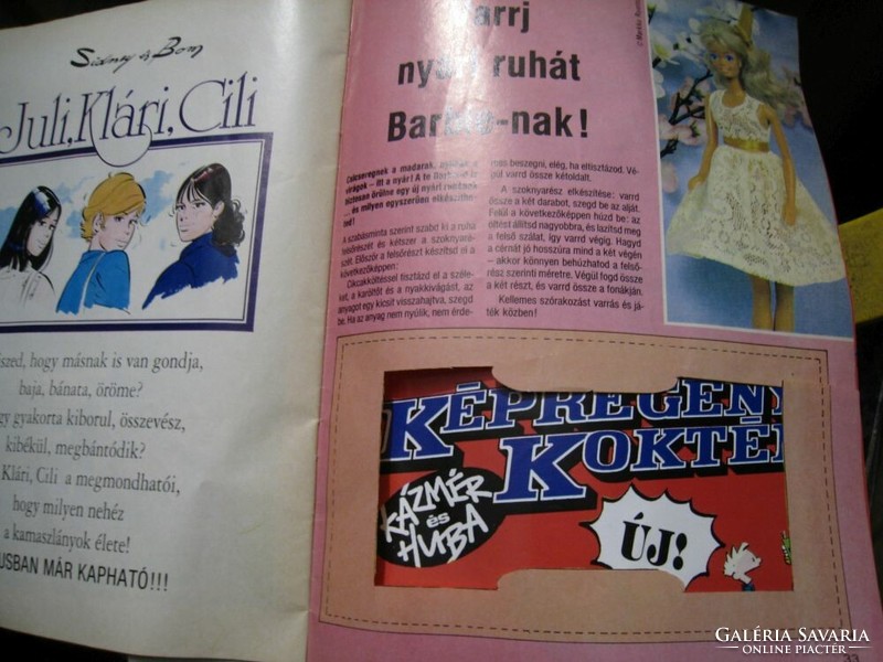 Régi Barbie magazin, 1991-es retró újság