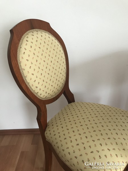 Biedermeier side table/sewing table + chair,