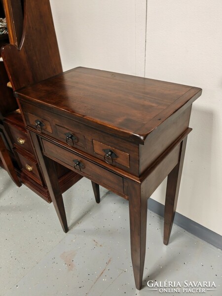 A very rare, small space-saving solid wood Tuscan dressing table in excellent condition.