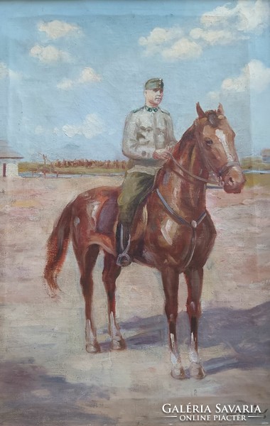 Mounted soldier