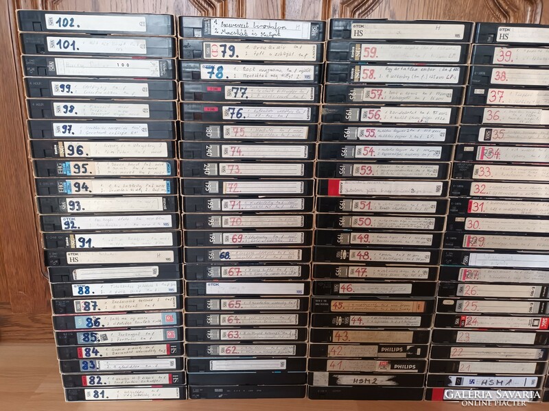 110 pieces of old vhs collection, cassette in one