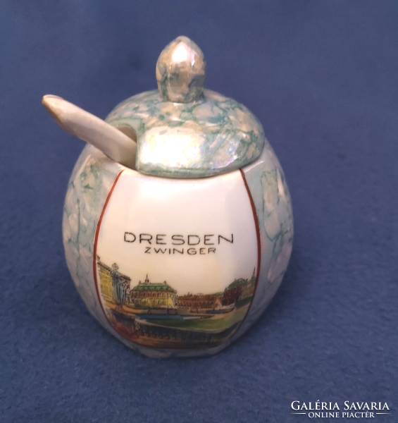 Franz fritz porcelain sugar bowl - ffn grossbreitenbach