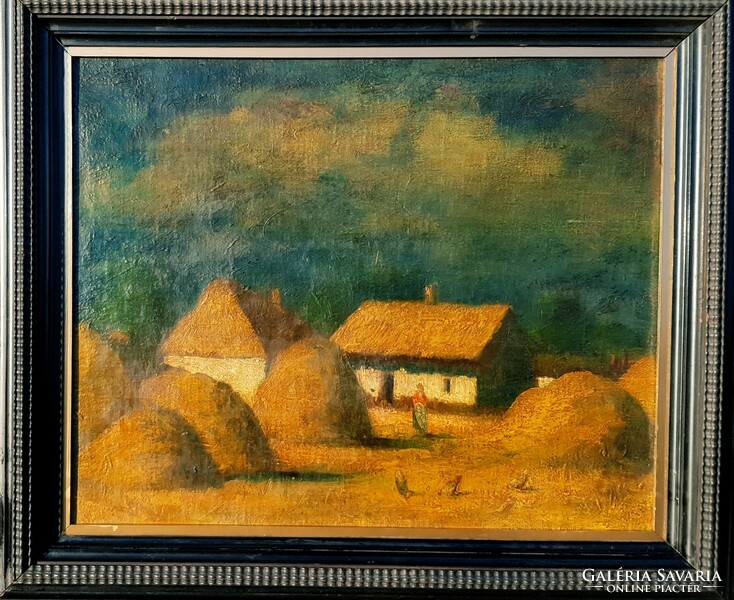 Farm life oil painting cost??