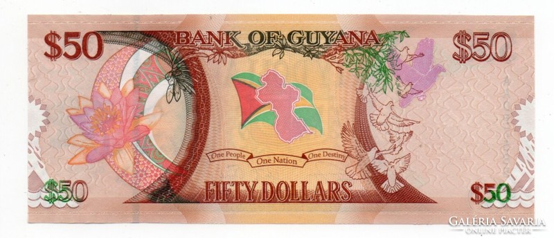 50   Dollár     2016   Guyana
