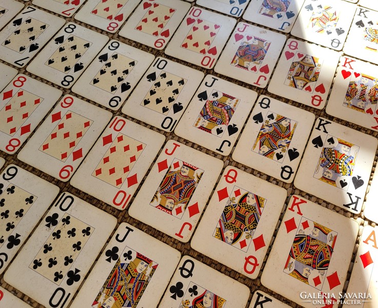 Régi Piatnik OPTI large index cards póker kártya dobozában franciakártya kártyapakli
