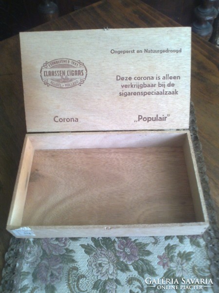 Dutch cigar box