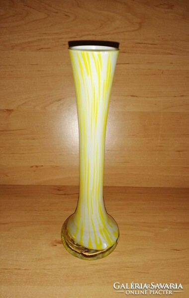 Single fiber glass vase 20.5 cm (18/d)