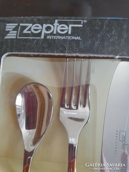 Cutlery set, children's, zepter, in original box