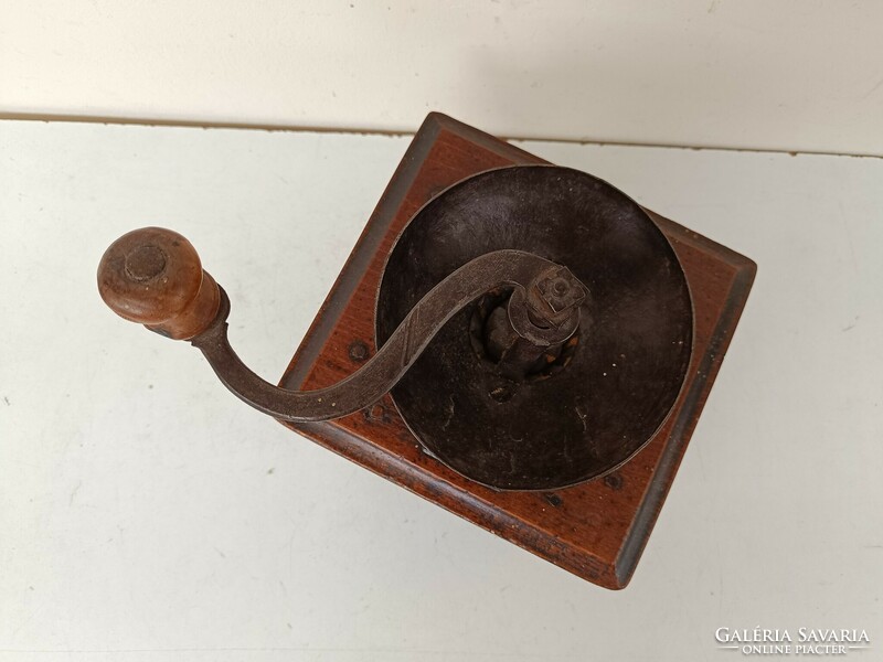 Antique Biedermeier coffee grinder large wooden coffee grinder kitchen tool 928 8621