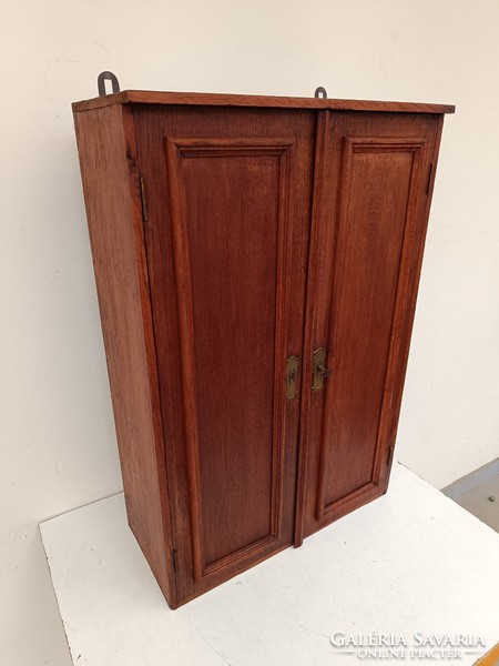 Antique small medicine wall cabinet, wooden cabinet, no lock, 618 8573