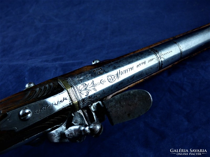 Stunning front-loading, flintlock pistol, Turkish, ca. 1750!!!