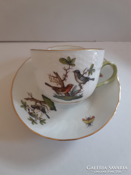 Flawless! Showcase condition Herend porcelain 1728 Rothschild mocha cup