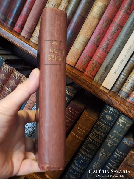 1901-ANTIK  VERNE második kiadás : AZ ÚSZÓ SZIGET-  FRANKLIN