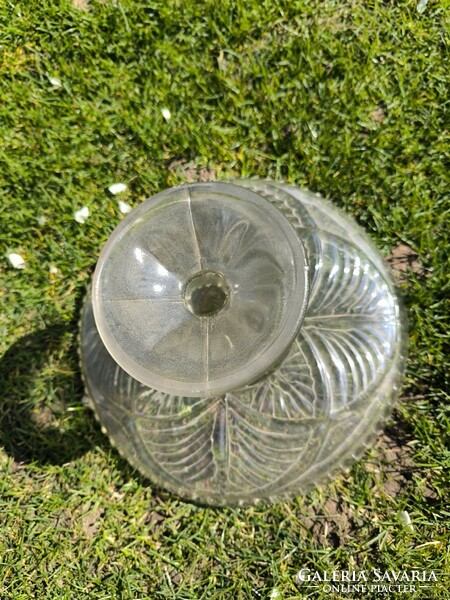 Glass cake stand, centerpiece for sale!