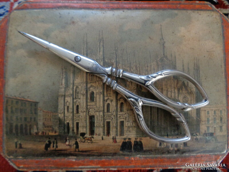 Ca 1870 silver scissors