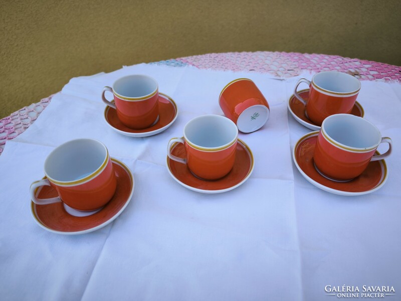 Hollóházi porcelain coffee set for sale!