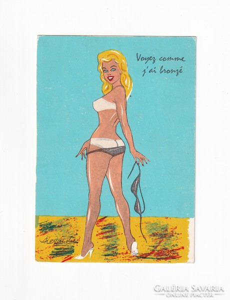 Vh:02 funny-humorous postcard 1967