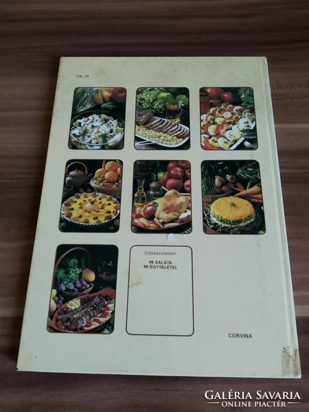 Mari Lajos, Károly Hemző: 99 cakes and tarts with 33 color photos, 1986 edition