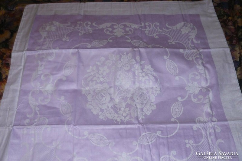 Wonderful vintage rose damask pillowcase
