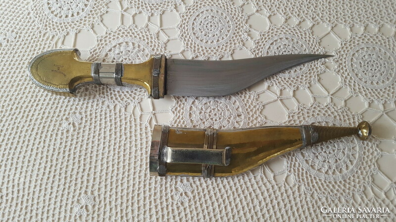 Rare, khanger or shebriyeh dagger, Jordan 1970