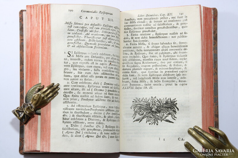 1774 - Velence - XIV. Benedek a tudós pápa könyve Szép állapotban Teljes példány !