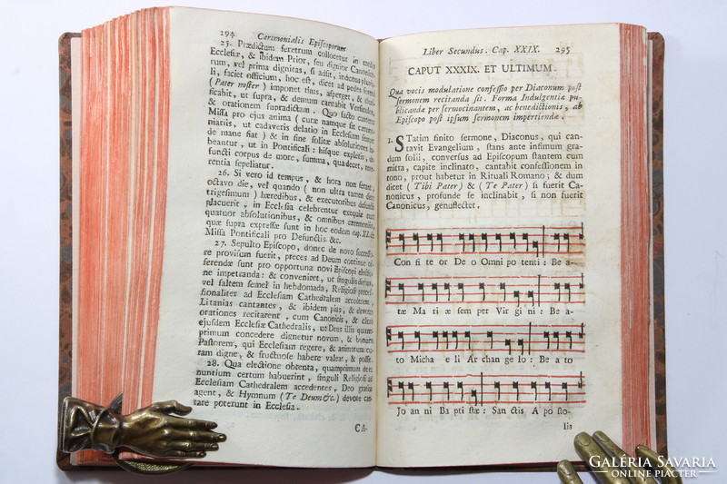 1774 - Velence - XIV. Benedek a tudós pápa könyve Szép állapotban Teljes példány !
