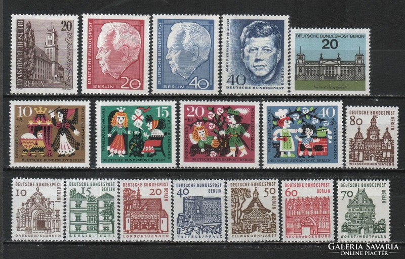Postman berlin 1074 mi 233-249 1964 full year €12.80