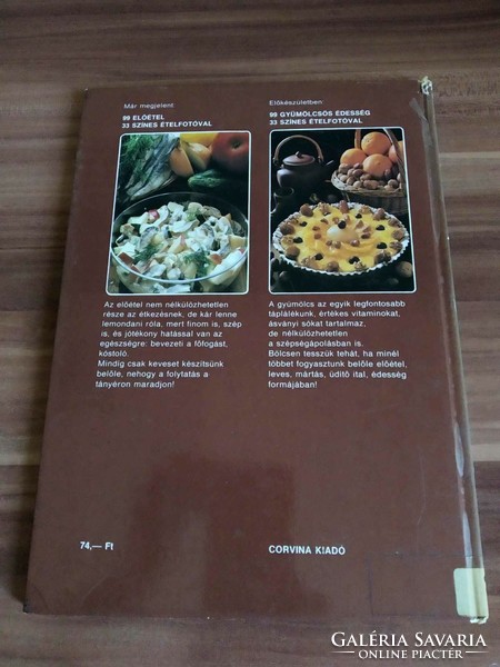 Mari Lajos, Károly Hemző: 99 meat dishes with 33 color photos, 1983 edition