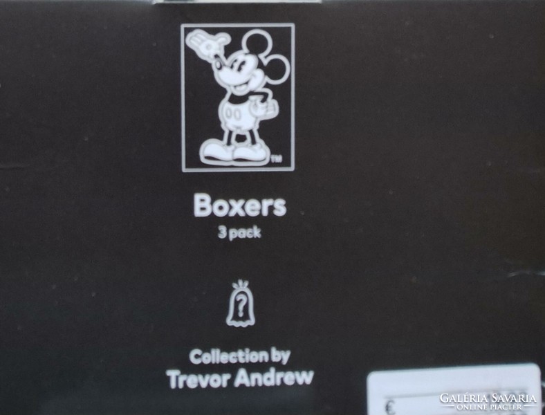 New, Disney-patterned 3-piece boxer underwear set h&m
