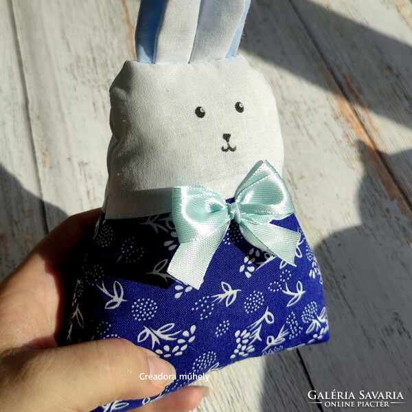 Textile bunny, rabbit (more colors)