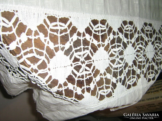 Wonderful vintage style special antique lacy curtain