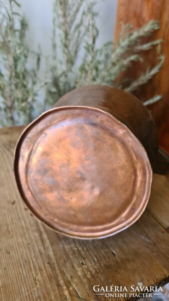 Rustic copper jug