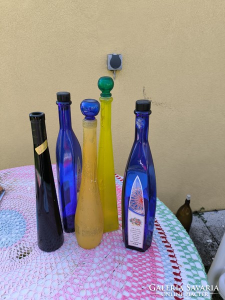 Colorful decorative glass, bottle for sale!