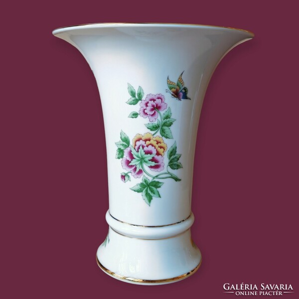 Nagyméretű Hollóházi porcelán váza