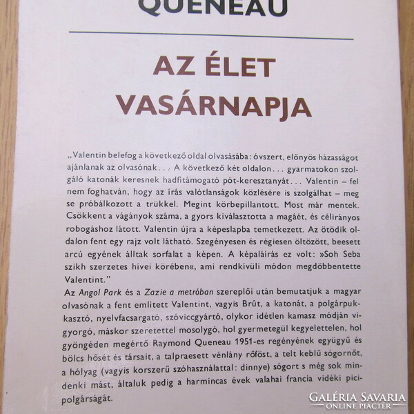 Raymond Queneau - Az élet vasárnapja