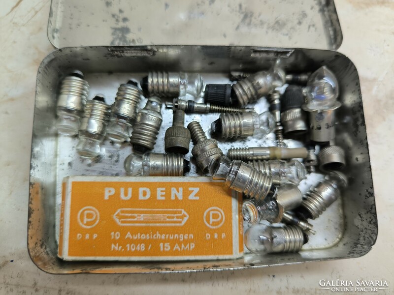 Retro cigarette paper box with many small burners and valves for sale!