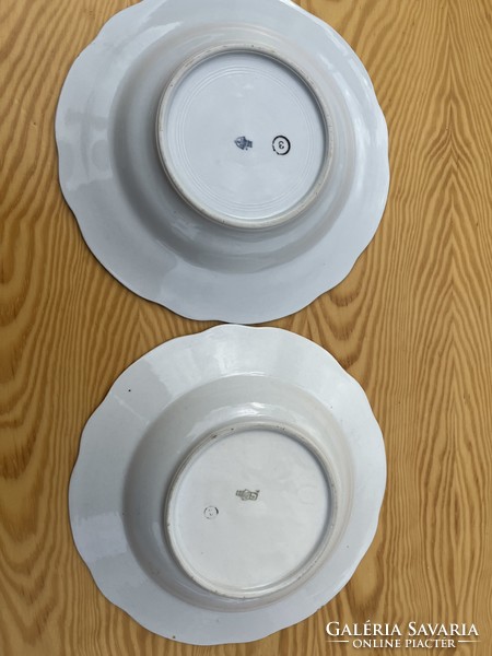 Zsolnay plate 2 pcs