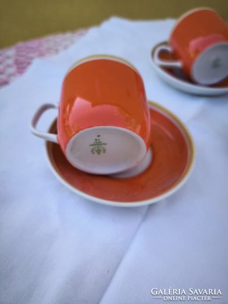 Hollóházi porcelain coffee set for sale!