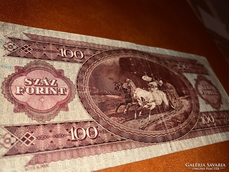 100 forint Piros Rákosi címeres 1949 okt.24 VÀGÀSHIBÀS !!!!