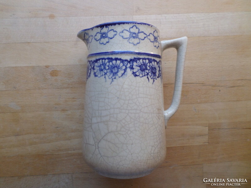 Old-antique earthenware jug spout - 1.3 liters