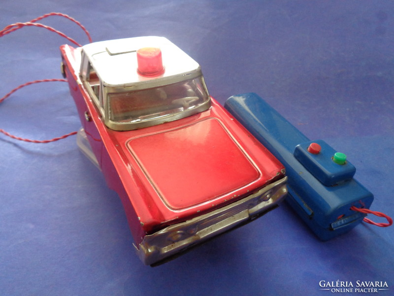 Vintage fireman remote control toy car