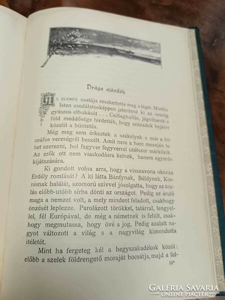 Grandmother of Transylvania written by: sándor tóth, publisher róbert lampel 1899 linen binding