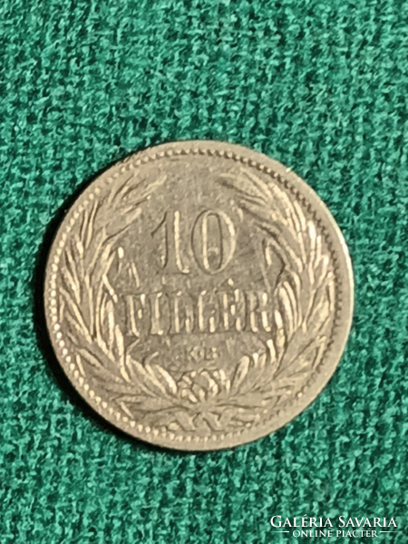 10 Filér 1895 !
