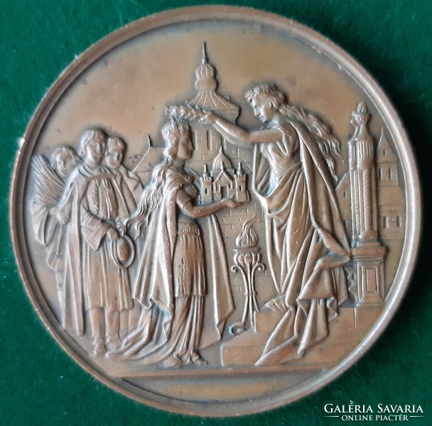 Székesfehérvár national exhibition 1879, bronze medal