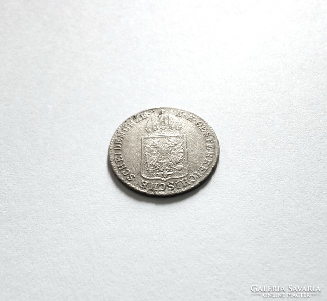 Austria, silver 6 kreuzer / kraj czar 1848