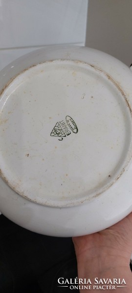 Faience old granite ceramic bay bowl